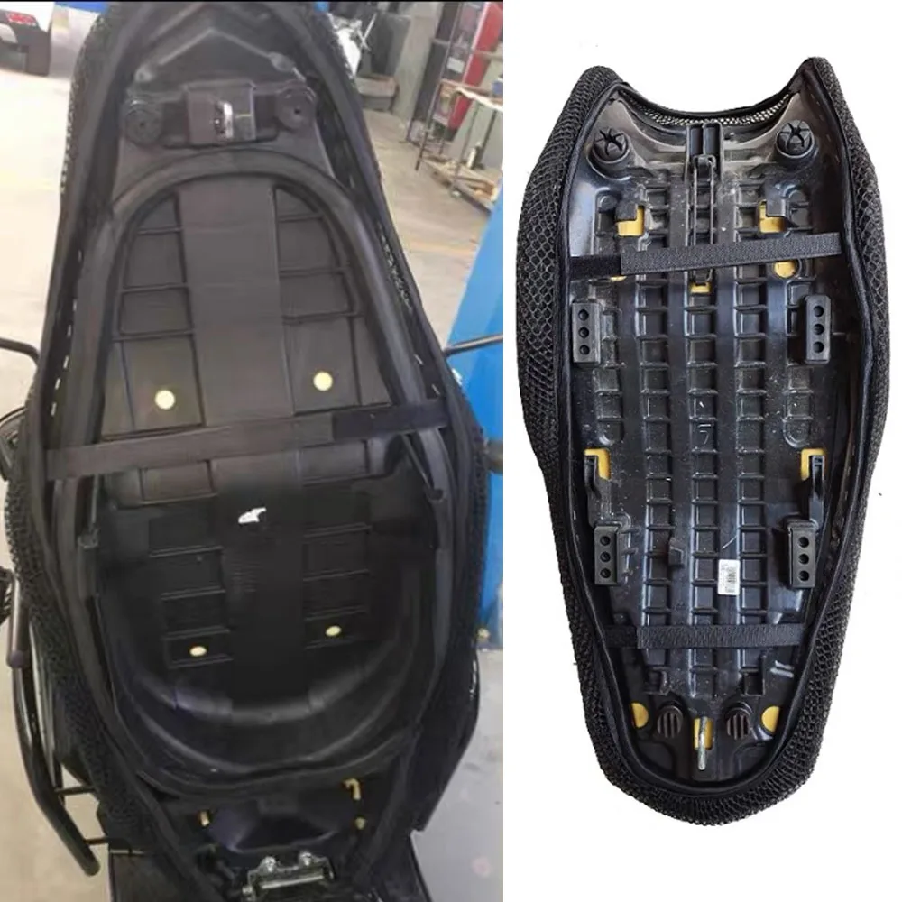 Motorcycle Seat Cushion Cover For Honda NX400 NX500 2024 NX 400 500 3D Waterproof Breathable Mesh Seat Cushion Cover