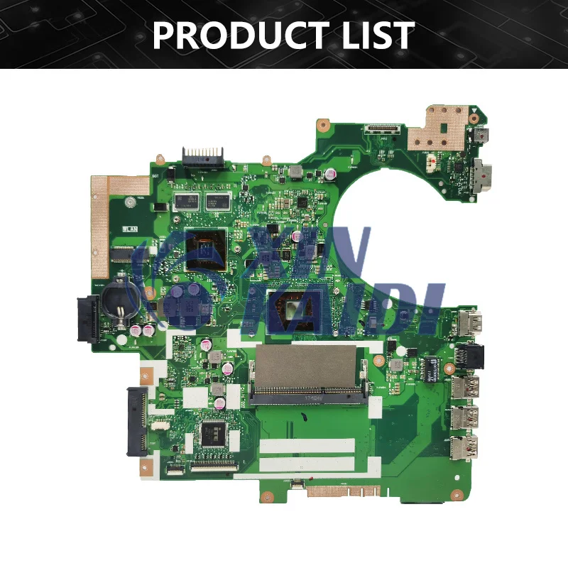 Notebook Moederbord Voor Asus P2540NV P2540 P2540NV P2540N Laptop Moederbord met N3450 N4200 CPU GT920MX-V2G GPU Systemboard