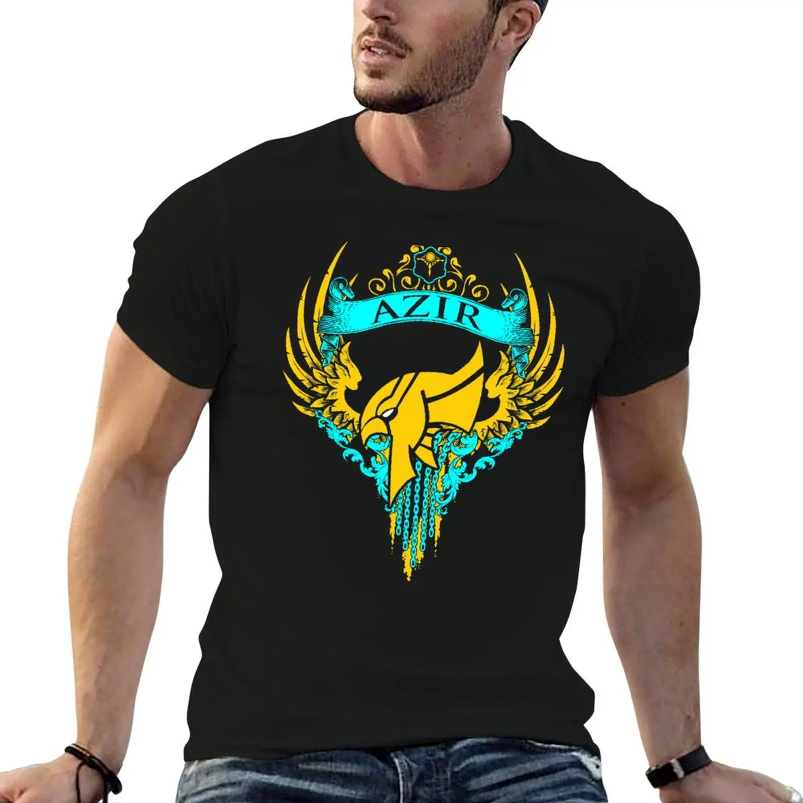 

AZIR - LIMITED EDITION T-Shirt animal prinfor boys plus size clothes cheap stuff Men's t shirts