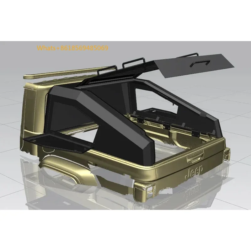 Steel Pickup Truck Bed Hard Top Cover  Gladiator  Wall Cannon Hard Top Canopy car accessories