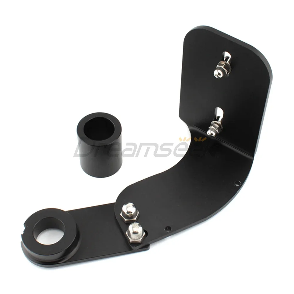 Side Mount License Plate Bracket fit Harley Softail Fat Boy FXLR FLSL 2018 2019 2021 2022 Motorcycle Relocator Holder Black