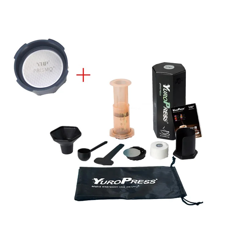 YRP Kaffeemaschine, tragbare Espressomaschine, französische Presse für Auto und Zuhause, Camping, Reisen, Kaffeekanne, Luftpresse, Ae&ropress 6