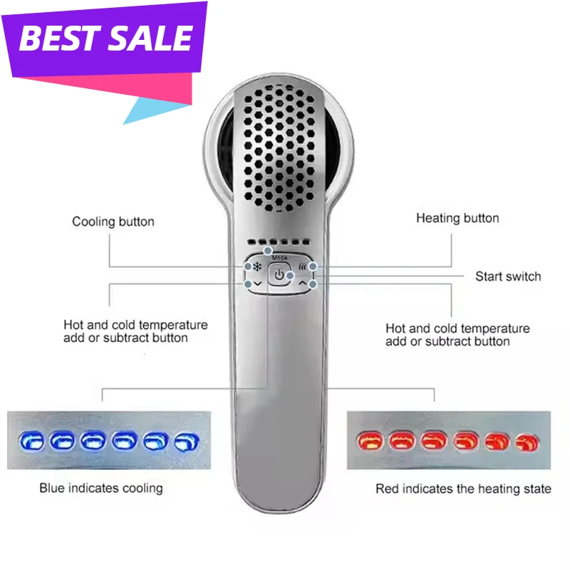 

Горячий и холодный молоток, домашний массажер для лица, свинцовое устройство, лифтинг кожи, подтяжка, омоложение, антивозрастное увлажняющее устройство для красоты