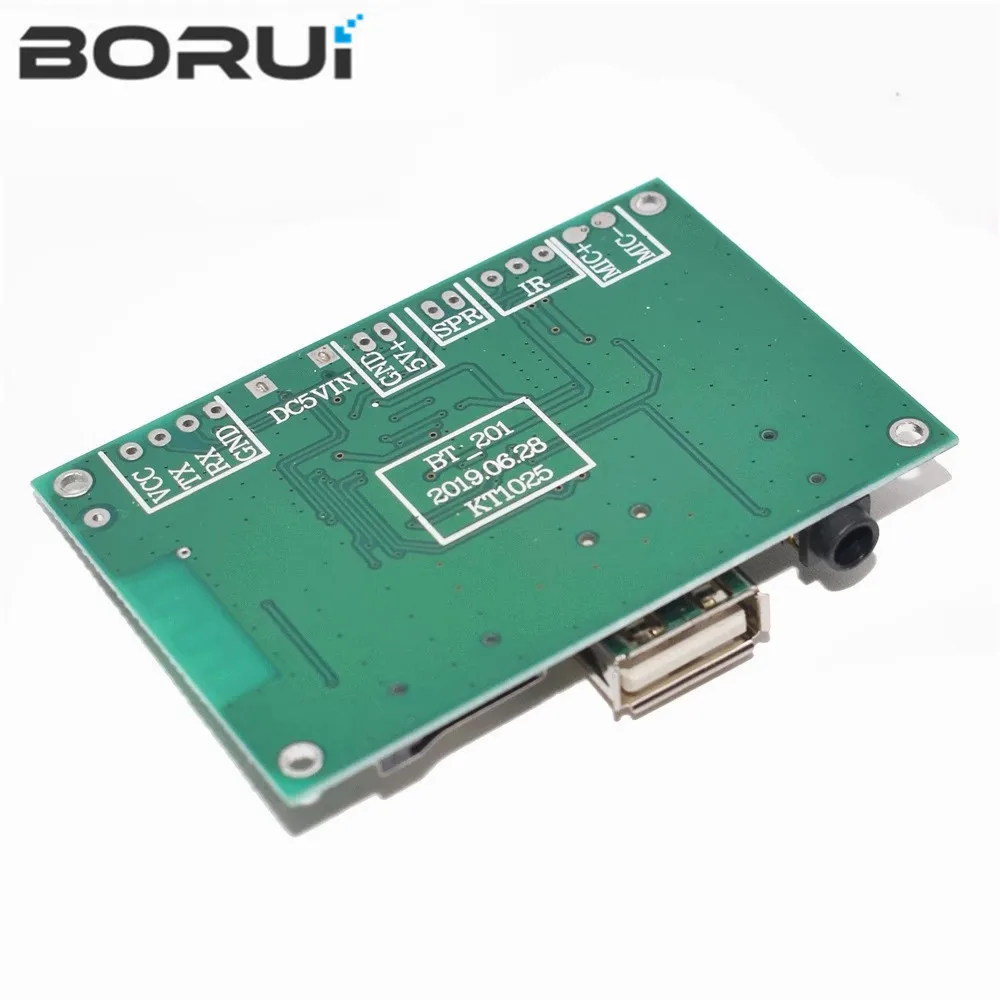 BT201 Dual Mode 5.0 Bluetooth Lossless Audio Power Amplifier Board Module Tf Card U Disk Ble Spp Serial Port Transparent Trans