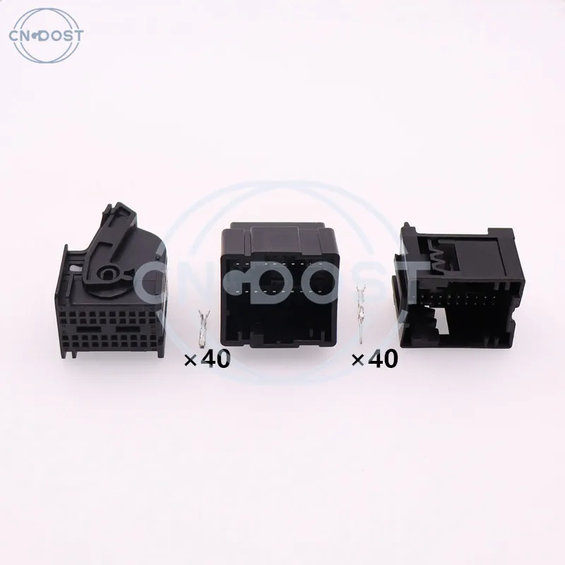 1 Set 40 Pin 967286-1 AC Assembly Auto Electrical Wiring Connector Automobile Cable Harness Socket