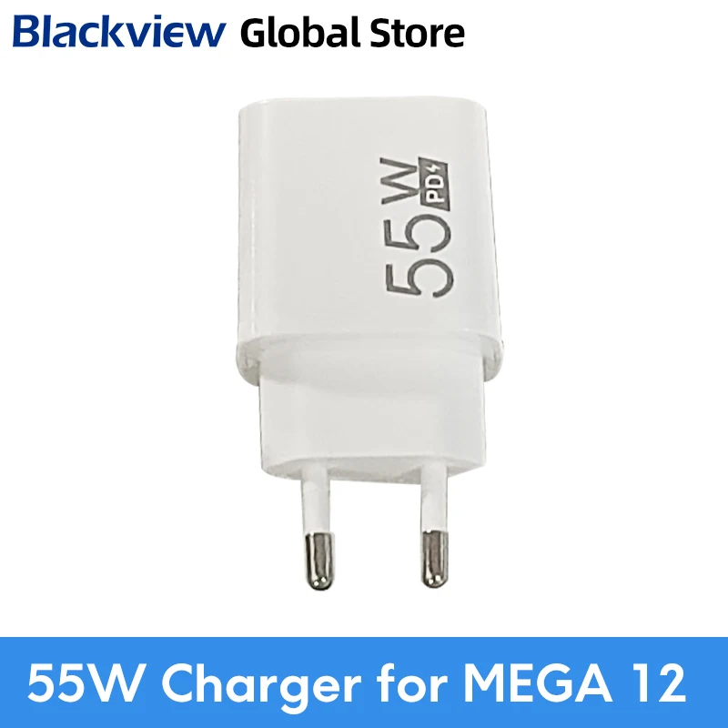 Blackview Original EU Charger 55W Type-C Charger Adpter For Blackview MEGA 12 Tablet