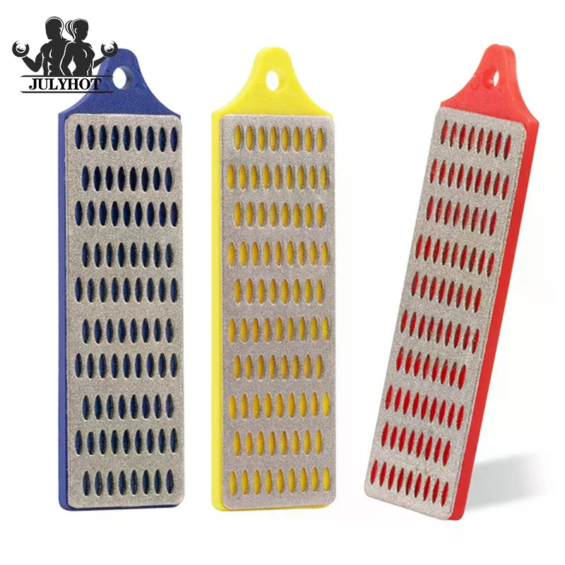 Ski Emery Whetstone 3 Pieces Diamond Whetstone Household Kitchen Knife Sharpener Set