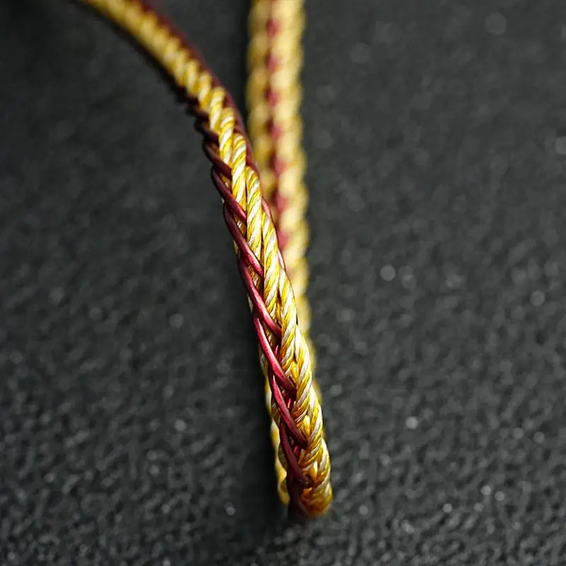 XINHS 1998 8-core alloy copper+high-purity single crystal copper plated silver+high-purity pure silver headphone cable