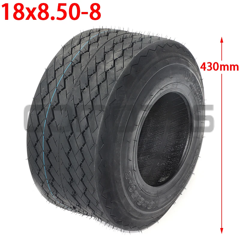 Good Quality 18x8.5-8 Inch Vacuum Tire Tubeless For Golf Cart, Sightseeing Car, Patrol Car Tire And Wheel