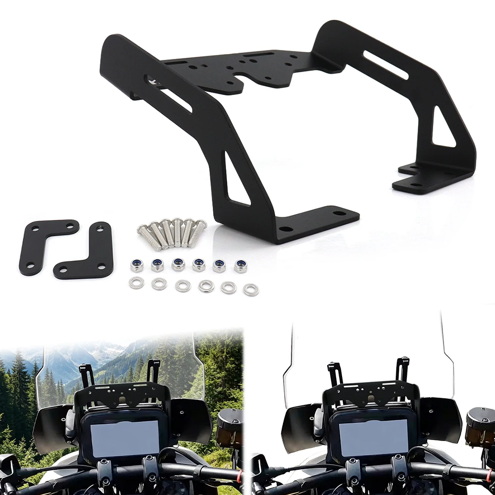 

Aftermarket Fit for Harley Pan America 2021-2024 Motorcycle GPS Mount GPS Navigation Plate Bracket Mobile Phone Stand Holder