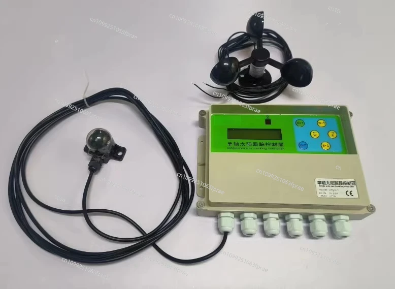 New wind speed single axis sun tracking controller