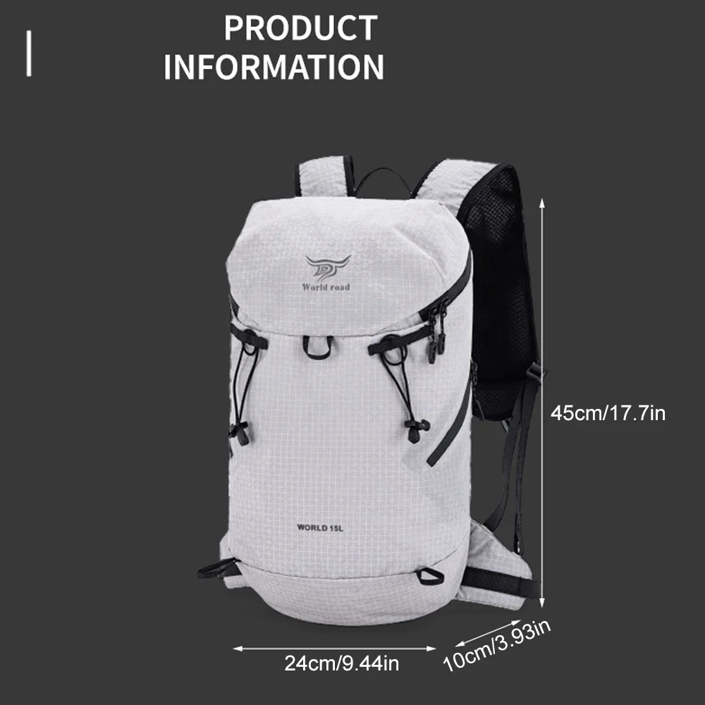 1PCS Hiking Backpack, Wear-resistant Lightweight Backpack Packable,Outdoor Travel Camping Daypack