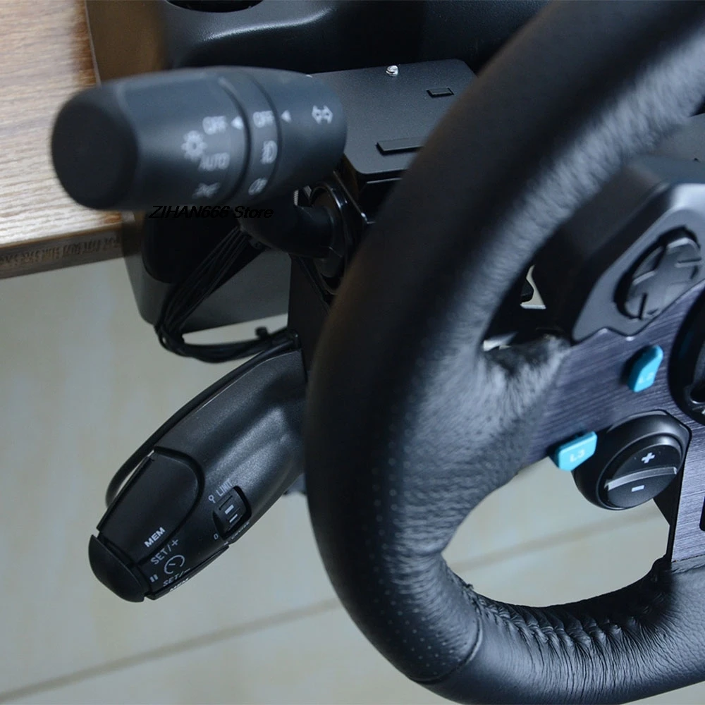 Steering Wheel Turn Signal Headlight Wiper  Automatic rebound Cruise control ignition Switch for Logitech G29 G27 G920 G923