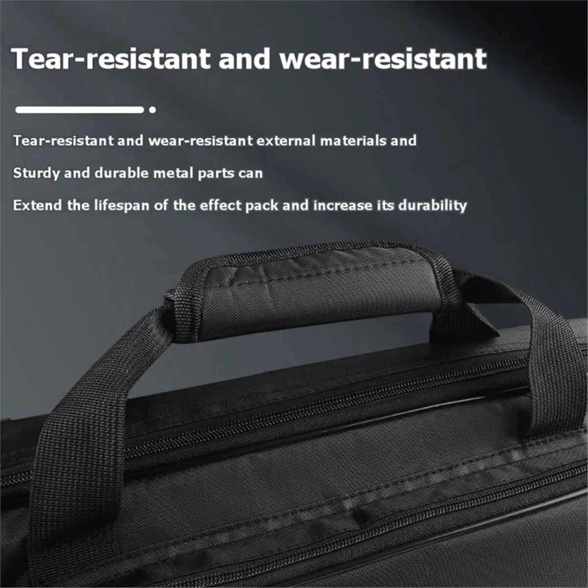 giftnew Portable Guitar Effects Pedal Bag , Guitar Pedalboard Bag Portable Effects Pedal Board Case