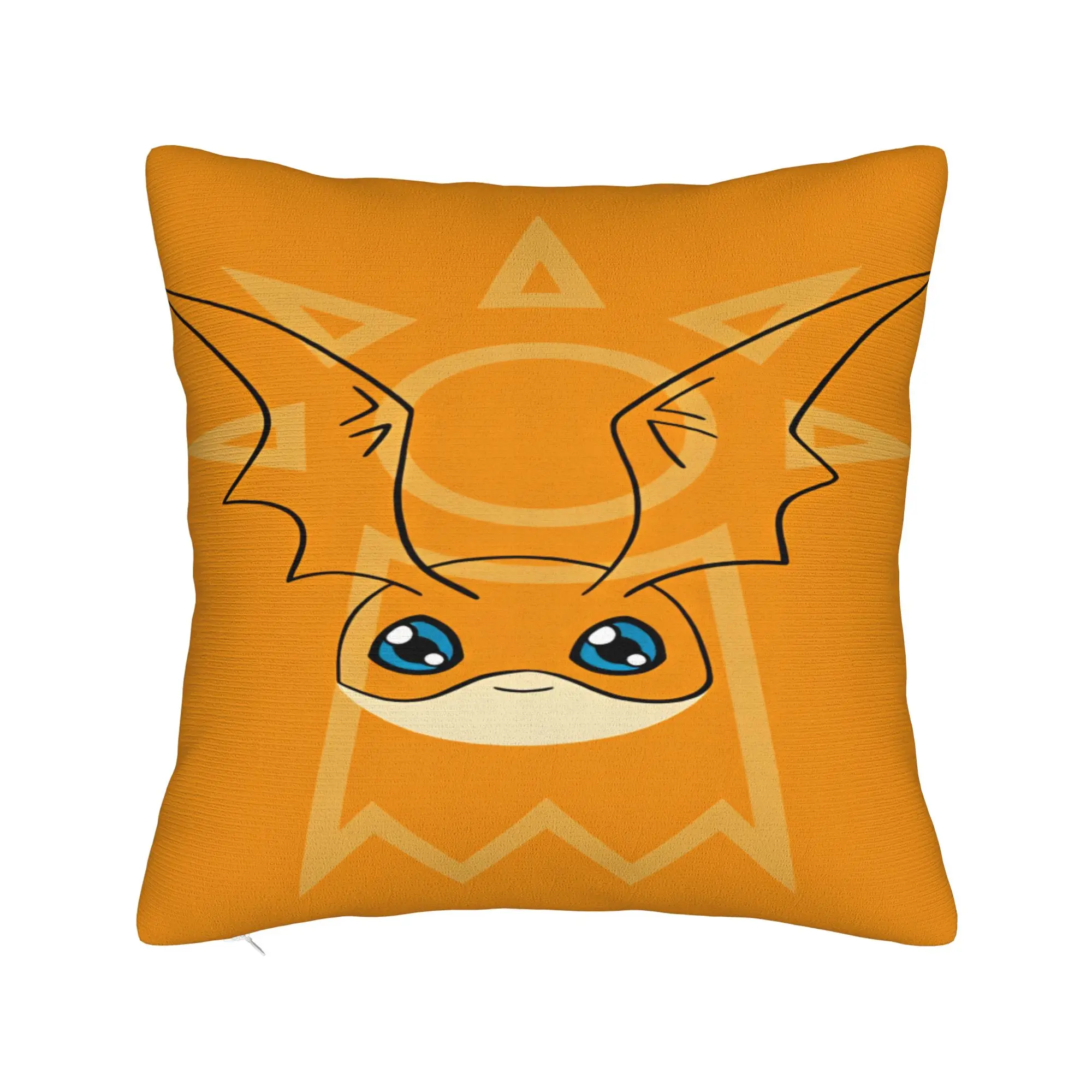 Digimons Pillow Case  Custom Pillow Cover For Sofa Couch Bed Living Room Morden Cushion Cover