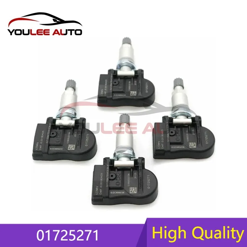 

1/4 шт. 01725271 433 МГц датчик давления в шинах TPMS для Geely-Atlas Emgrand X7 Sport 2020 Atlas X 2022 Emgrand RS EV автозапчасти