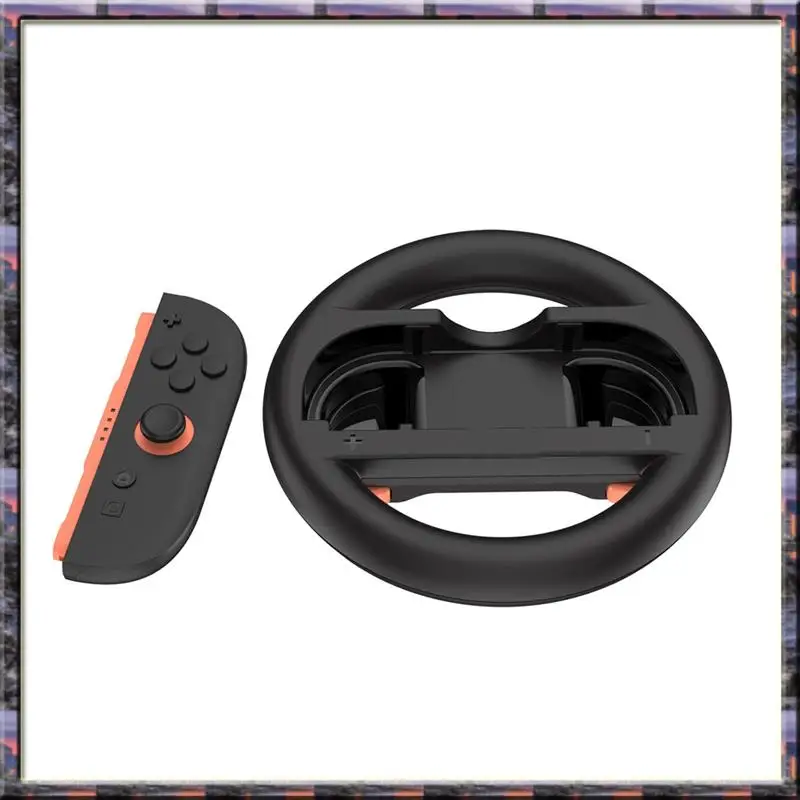 Gran oferta, volante de 2 uds para Nintendo Switch 2, controlador Joy Con, volante de carreras mejorado, empuñadura de mano para Mario Kart 8 Deluxe