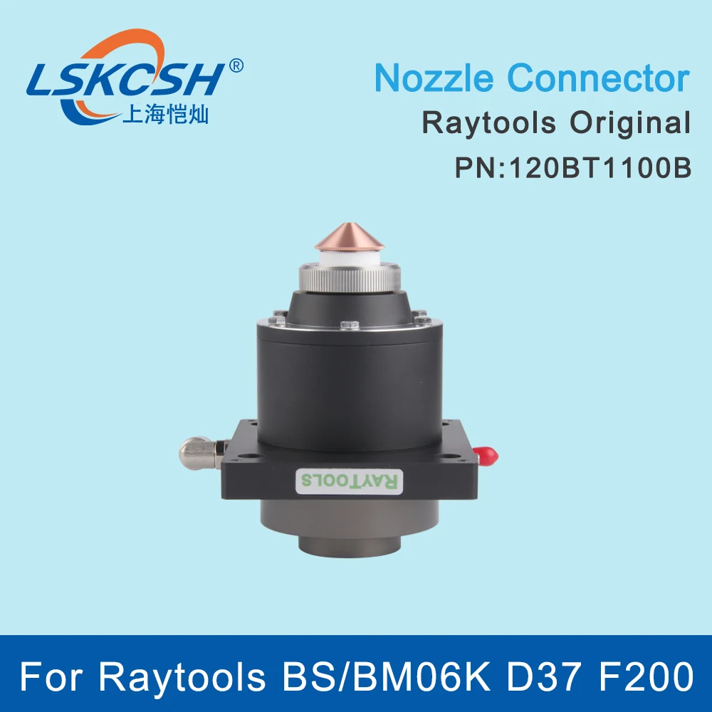 

LSKCSH Raytools Original BM06K D37 F200 120BT1100B 120BT0500B Head Connector Nozzle Connection TRA Plane For BM06K Laser Head