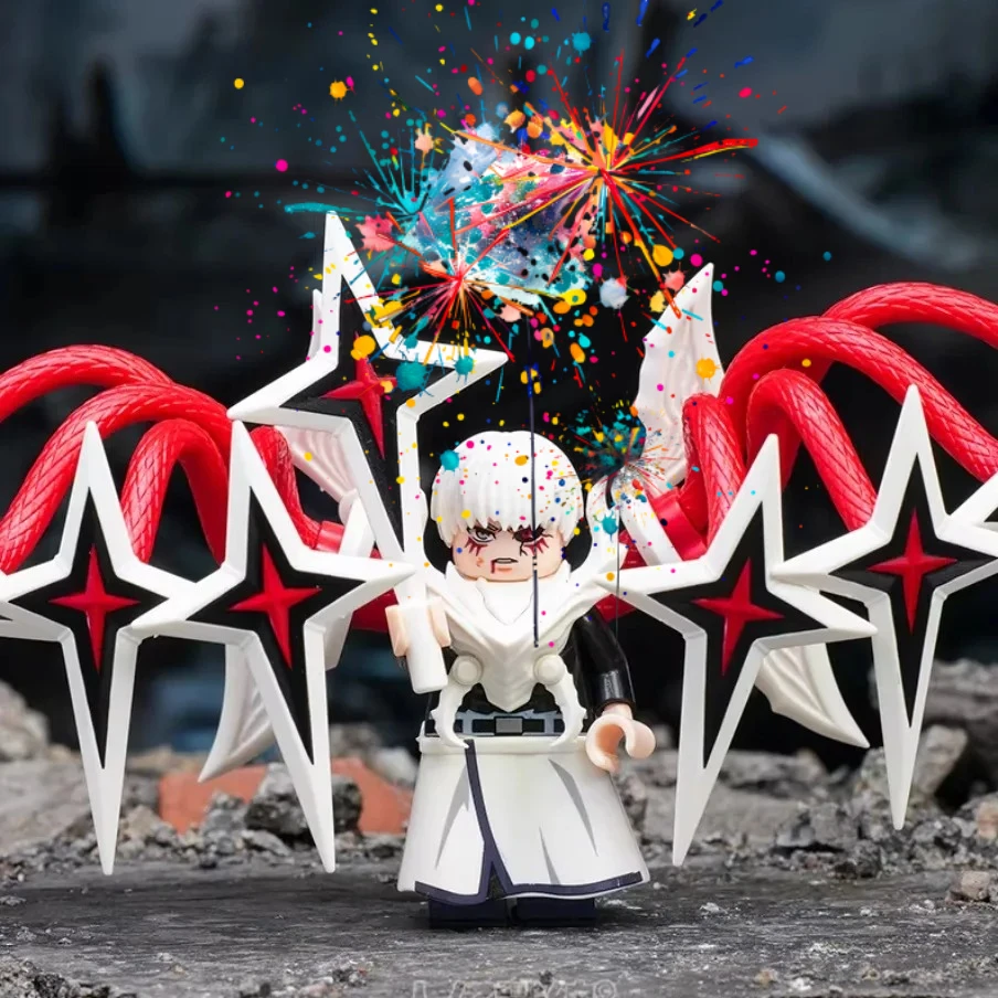 Hollow Knight Building Blocks Anime Hornet Mini Action Figure Toys