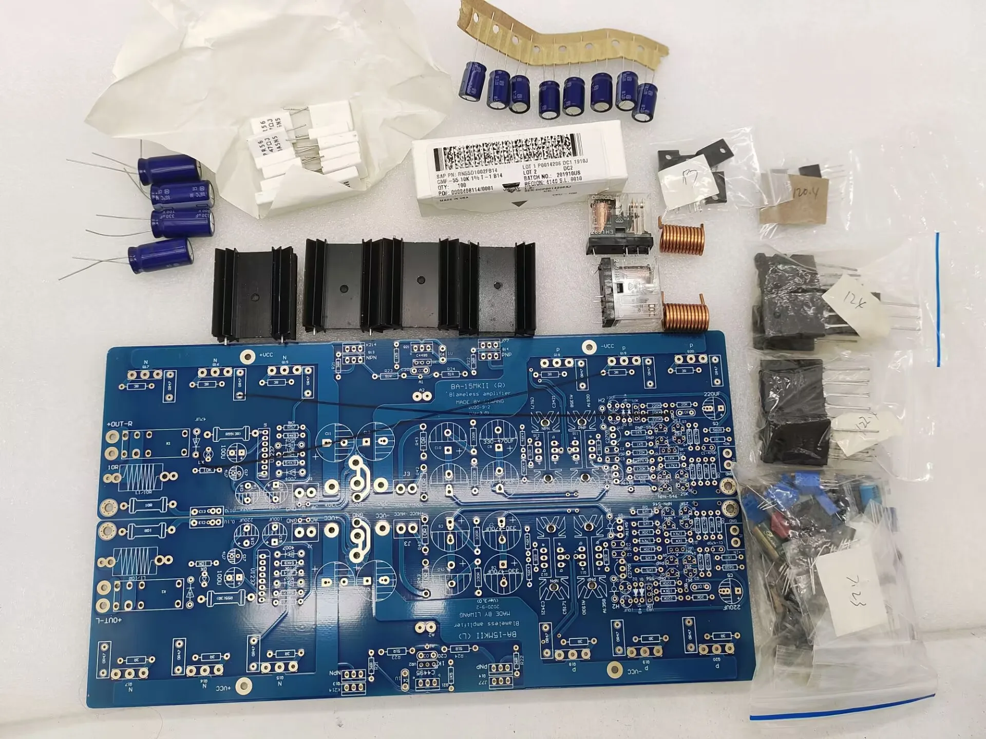 

New KRELL KSA100 improved BA15MKII power amplifier DIY kit