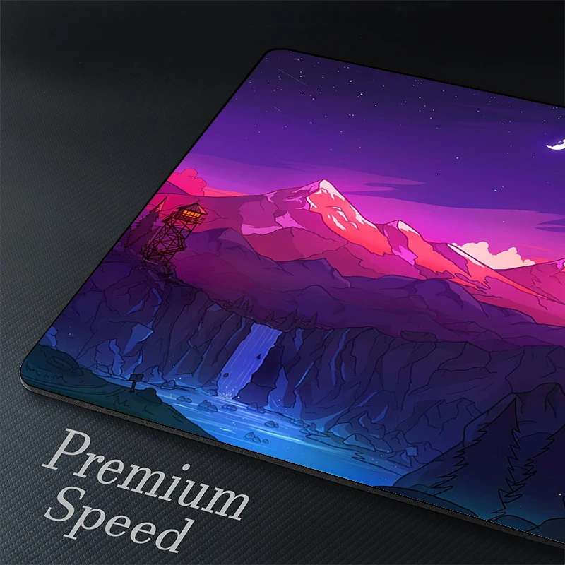 Firewatch Gaming Mouse Mat Computer E-Sports Mousepad High Elastic Non-slip Bottom Speed Mouse Pad Professional Premium Desk Mat