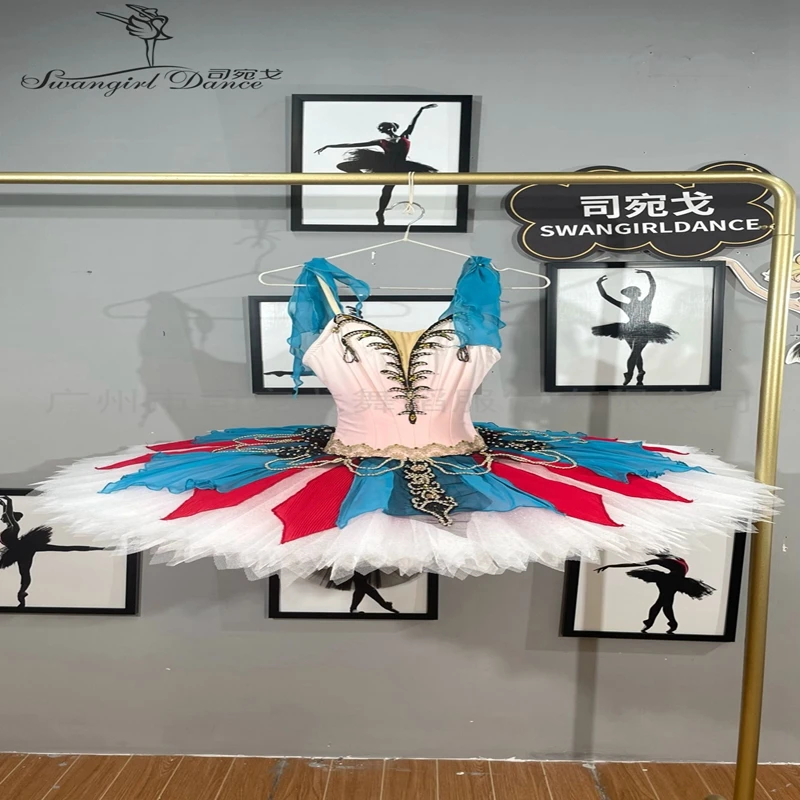 Pharaoh's Daughter professional ballet tutu competition Split body La fille du Pharaoh classical tutu pancake performance BT4319