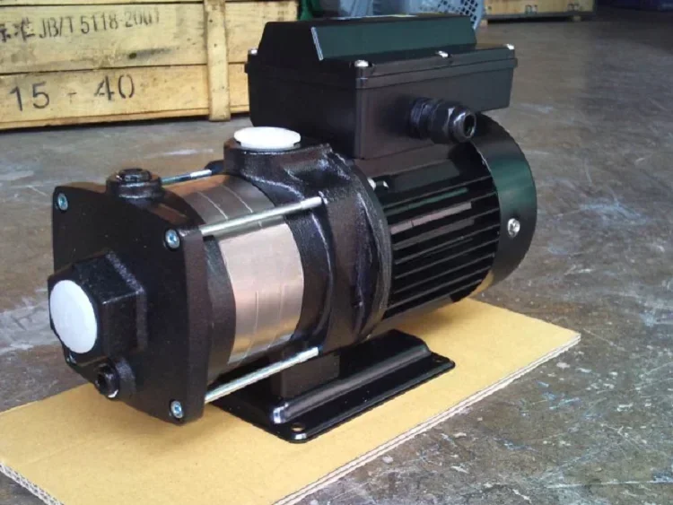 Horizontal multi-stage water pump OEM high pressure maximum head 220V/380V electric 1-piece stainless steel copper core motor