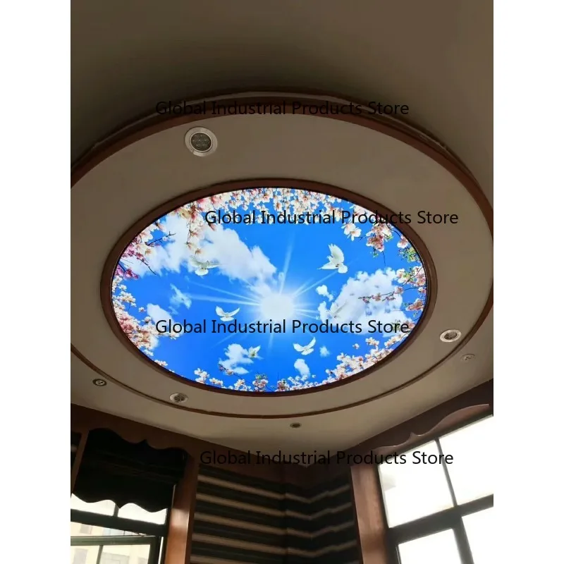 

Custom Ultra-Thin Outdoor Door Sign Borderless Soft Film Ceiling Card Cloth Light Box Billboard Wall Hanging Sign