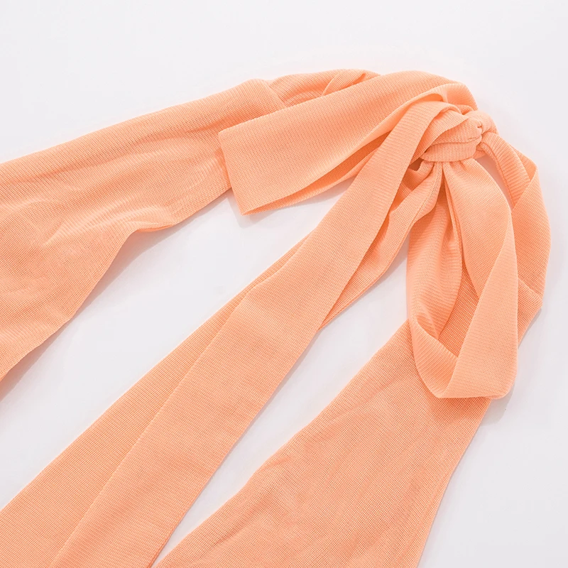 CUTENOVA المرأة بلون معلقة الرقبة حزام عميق الخامس عارية الذراعين شبكة شفافة مطوي فستان قصير مثير فساتين أنيقة غير رسمية