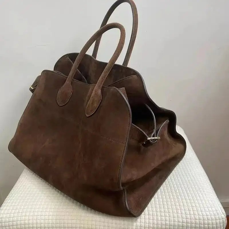 Damen-Handtasche mit Top-Griff, hochwertiges Nischendesign, große Kapazität, Vintage-Pendeltasche für die Herbst-/Wintersaison