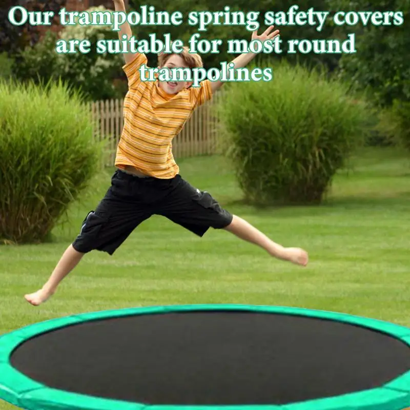 

6/8/10 feet Trampoline Protective Cover Universal Replacement Trampoline Safety Pad Mat Round Spring Protection Cover for kids