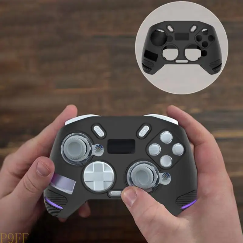 CS1W Game Controller Silicone Cover for 4 Protector Case Shell Housing Dustproof Scratch Resistant Skin Cover