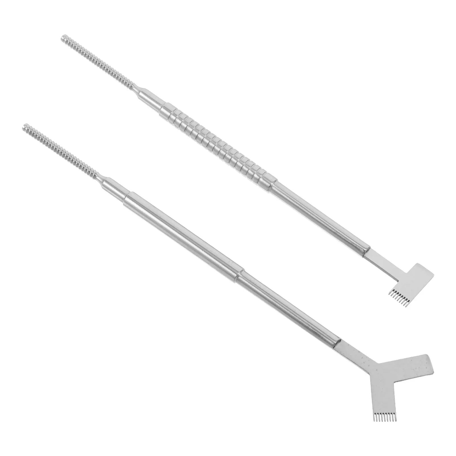 

2Pcs Stainless Lash Lifting Tools Multi-Functional Eyelash Curling Rods Y T Shape Combs for Extension Perming Styling Set
