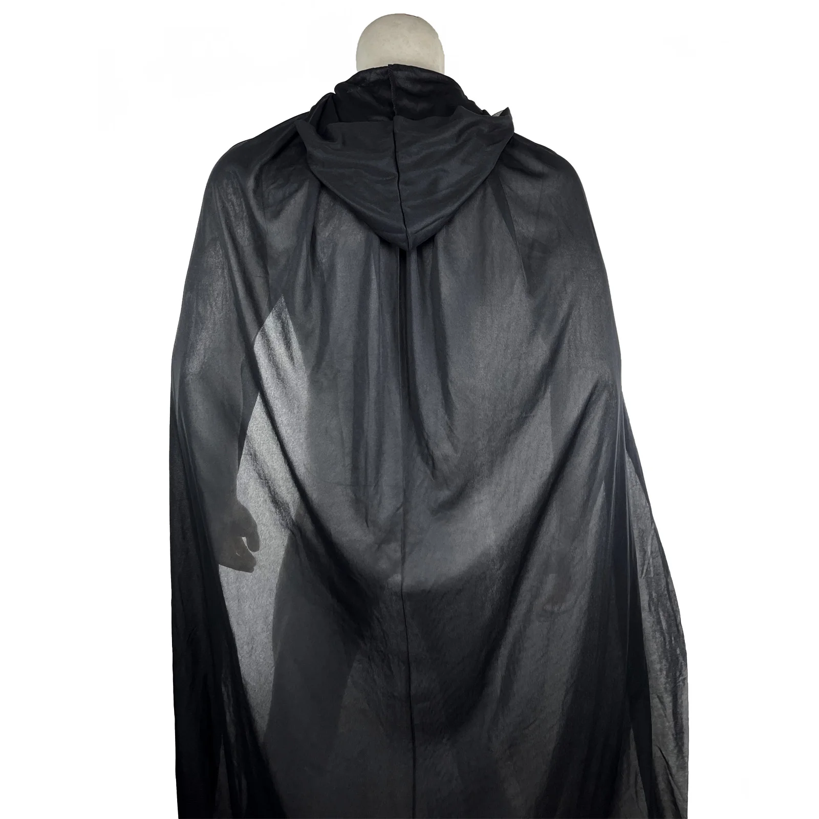 CLEVER MENMODE-Fantasia Cosplay Masculina de Halloween, Capa Preta, Ceifador, Fantasma do Vampiro da Morte, Manto do Feiticeiro, Roupa do Palco