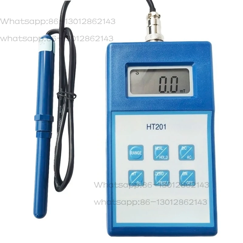 Ht201 Gauss Meter Ht201 Probe Reminder Magnetic Measuring Instrument