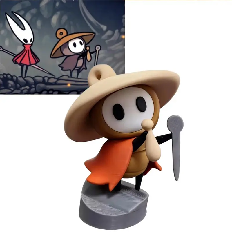 Holl10cm Hollow Knight Sherma figura dibujos animados molo lindo Pvc coración escritorio ornamento