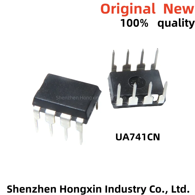 20pcs DIP8 UA741CN UA741CP UA741 OP Amp LM741 741 new quality assurance ﻿