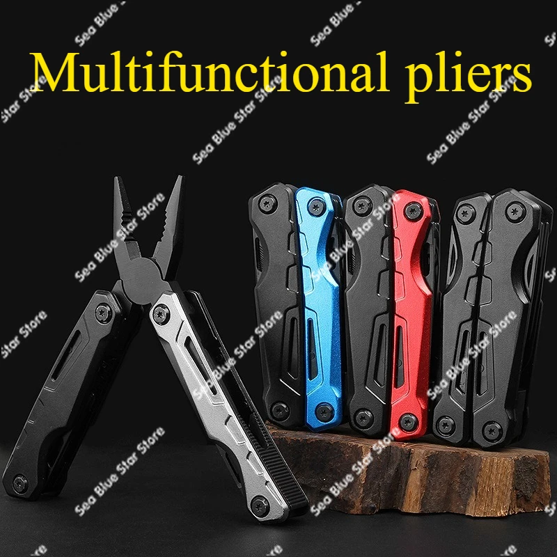 

Outdoor Multifunctional Pliers Portable Folding Pliers Mountaineering Camping Combination Hardware Tools Pliers Gifts