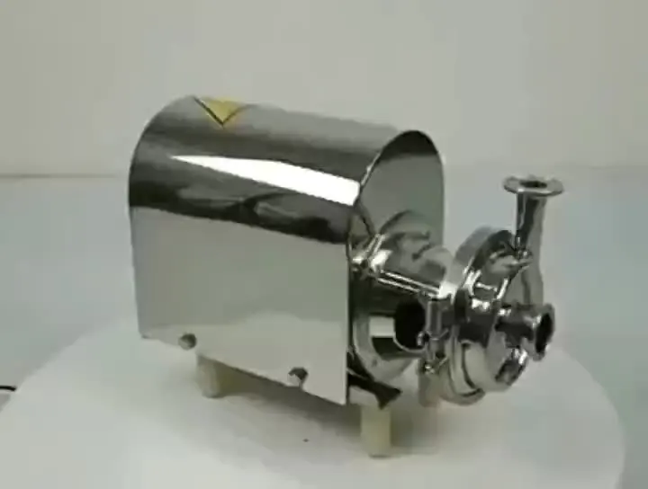 2021 high quality stainless steel sanitary food grade multistage horizontal low temperature small centrifugal pump