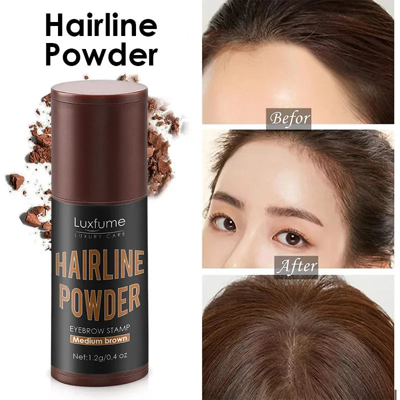 

Hair Filling Powder Hairline Contouring Shadow Powder Powder Color Concealer Hair Shadow Hairline Thin Fluffy Powder 3