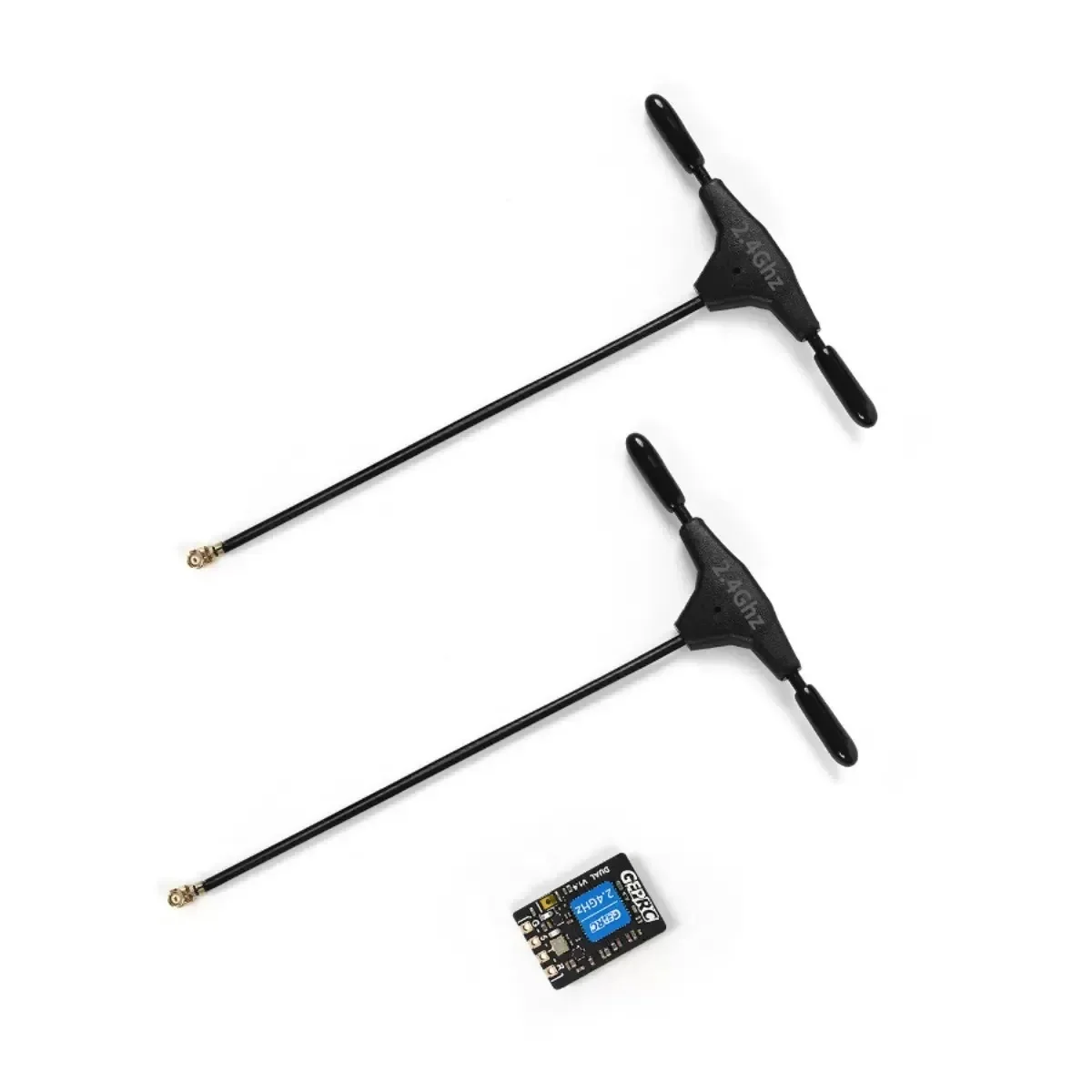 AvaCoreGEPRC ELRS Dual 2 4G Receiver High Refresh Rate True Diversity Antenna Next Generation For FPV Drones