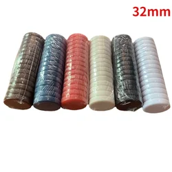 15Pcs/set 2021 Foreign Trade Hot-selling Chess Game Backgammon Piece 32mm Blank Glossy Chip/chip Coin