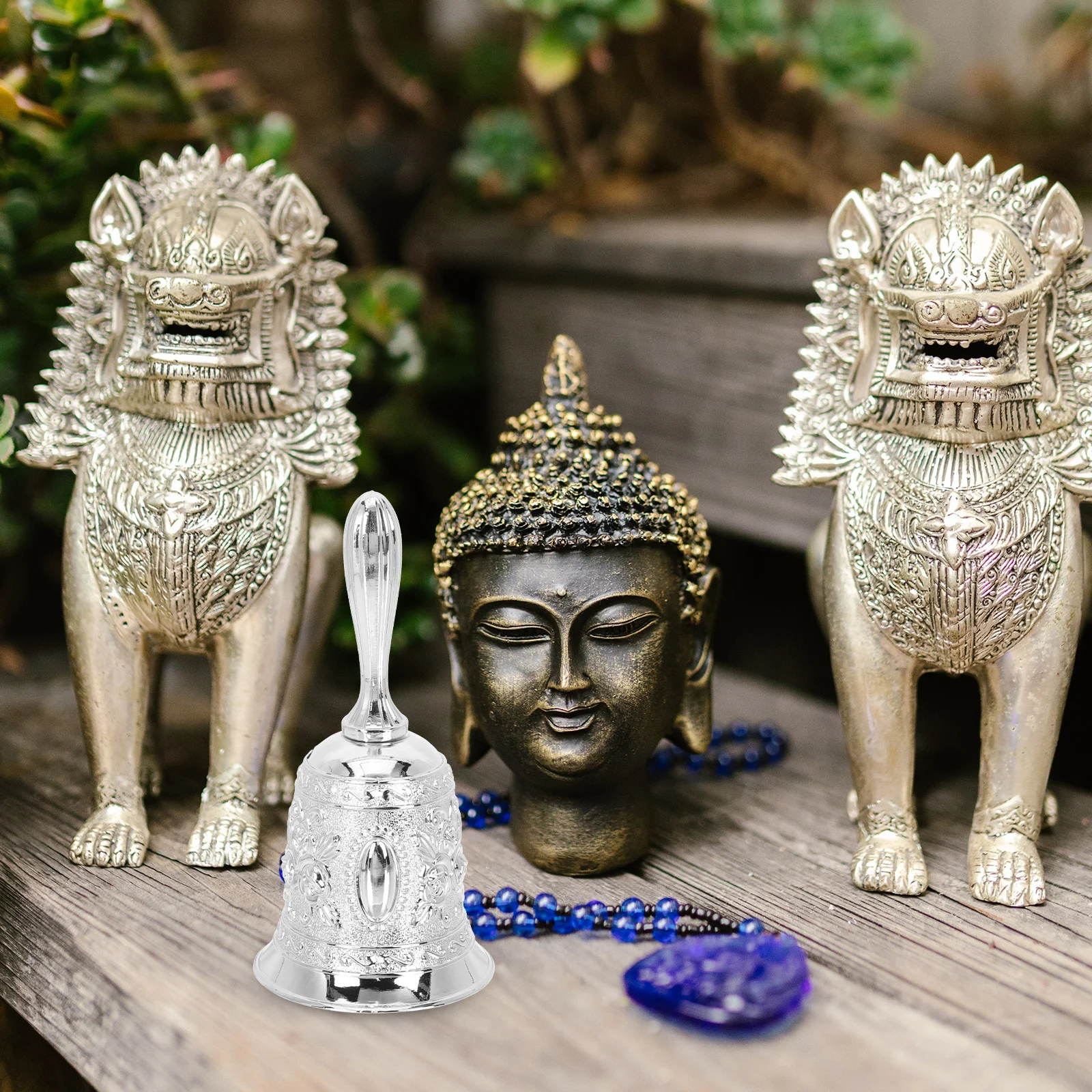 

Zinc Alloy Small Decorative School Bell Creative Ornament Party Home Restaurant Decor Zinc Alloy Bell School Adornment