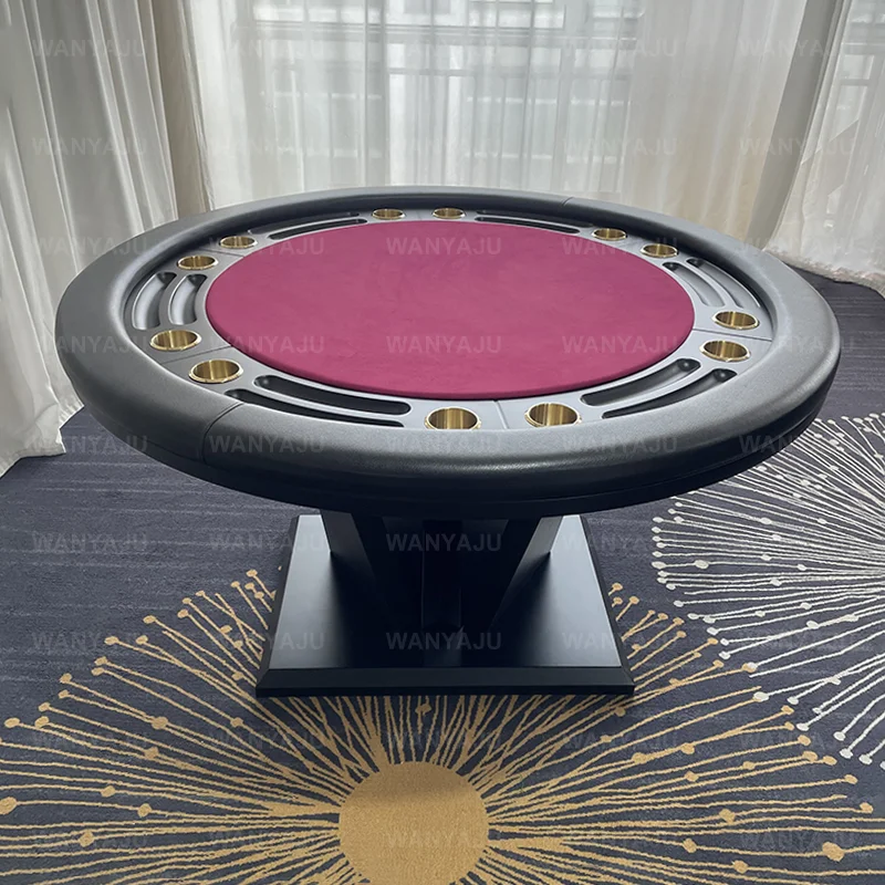 Factory Direct Sales Customization Solid Wood Luxury Poker Table with Dining Top