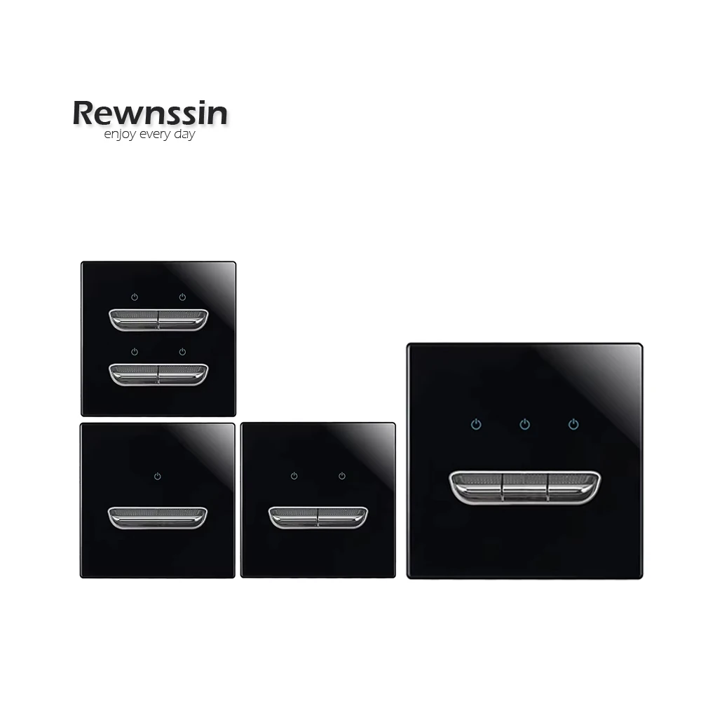 

Тумблер Настенный выключатель 16A 12 3 4Gang 1 2-позиционный светодиодный индикаторный выключатель Черный переключатель панели из закаленного стекла Переключатель сброса