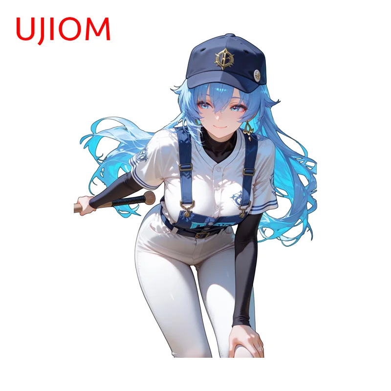 UJIOM Honkai Star Rail Big Boobs Waifu Wall Sticker Enchanting High Quality Sunscreen Decal Suitable For Air Conditioner Decor