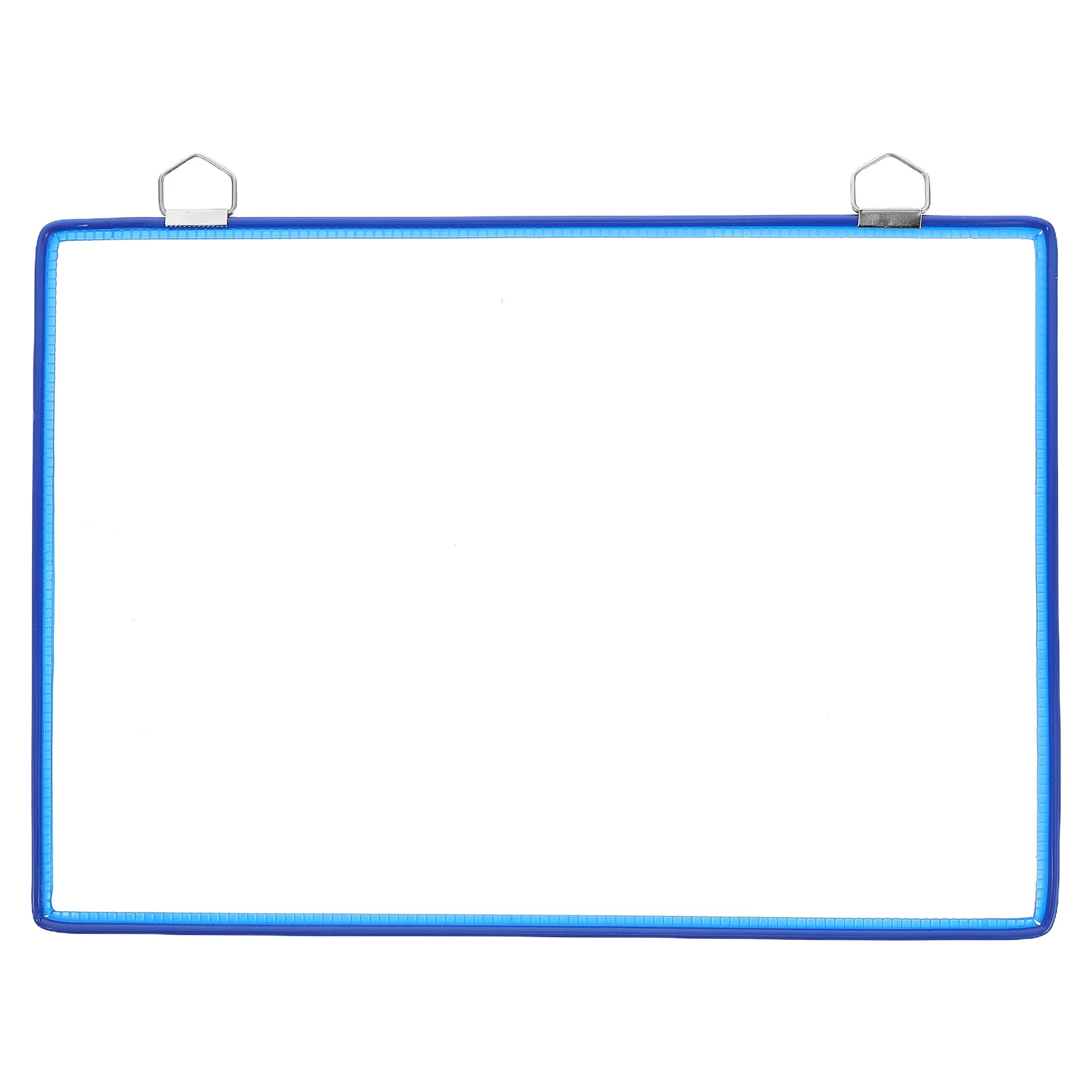 Organizador de arquivo para pendurar na parede, bolsa transparente, armazenamento de documentos de grande capacidade, design de gancho duplo, material de escritório, multiuso interno