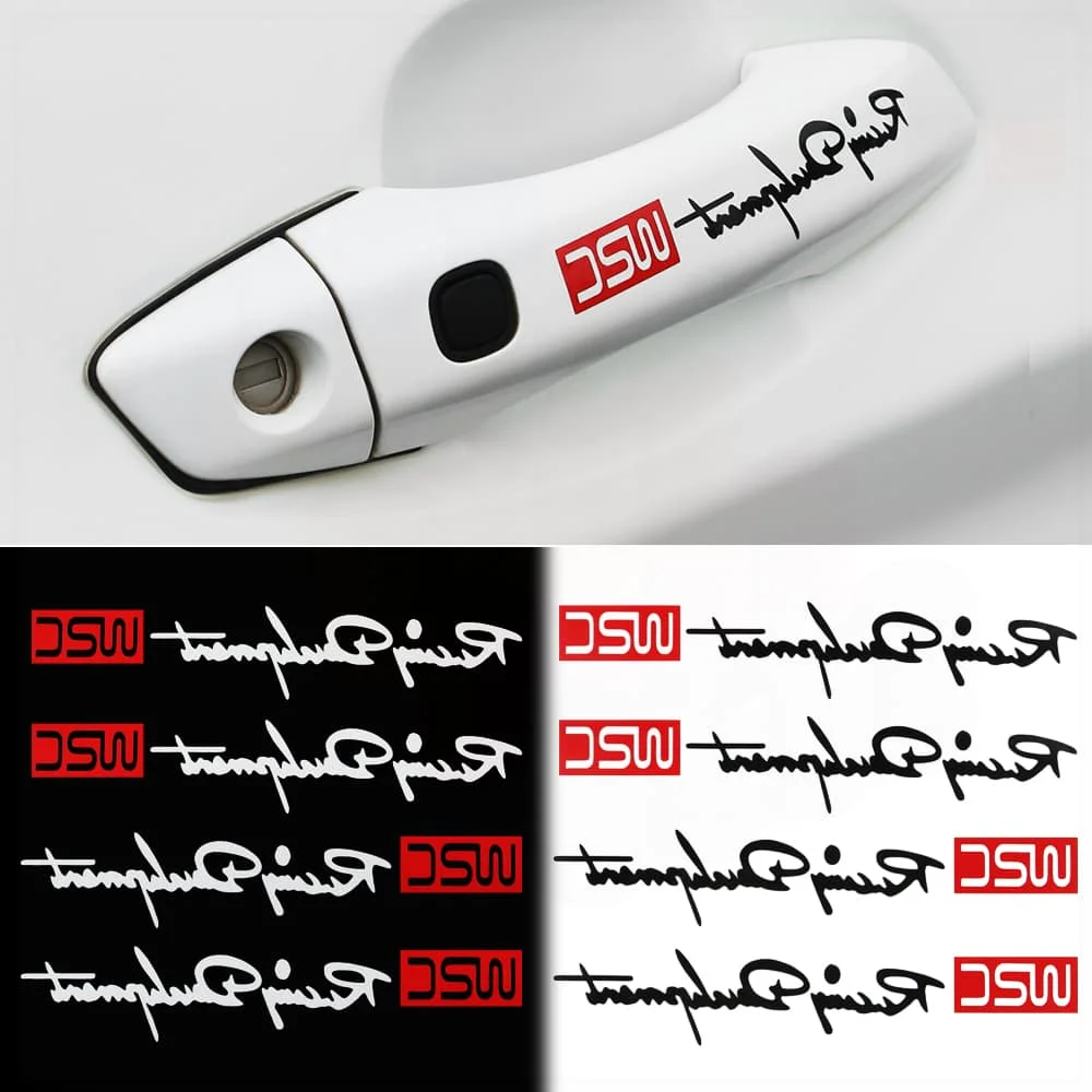 4Pcs Car Door Handl… - image