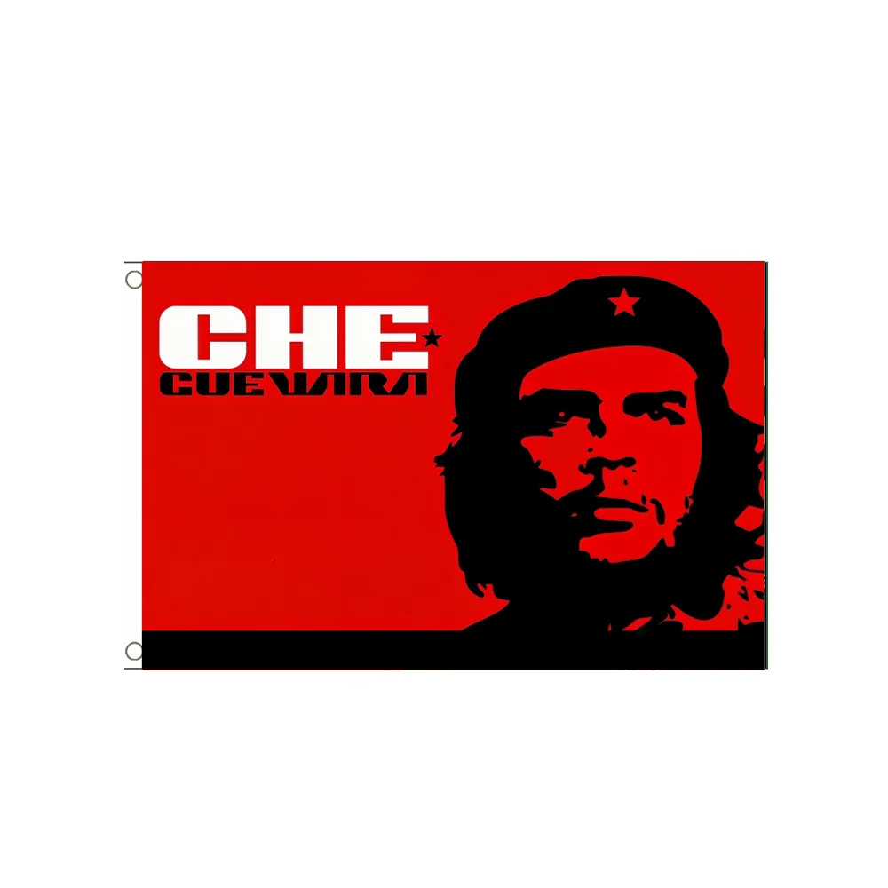 Che Guevara Revolutionary Flag  2x3ft 3x5ft Polyester for Bedroom Dorm Protest Political Outdoor Indoor Decor