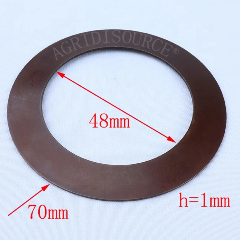 Duurzaam: 1Mm Stof Pad Op Voorste Aandrijfas Voor Fotolovol 1054/1254/1354/1454 Tractoren Onderdelen Nummer Qj1254.31.106